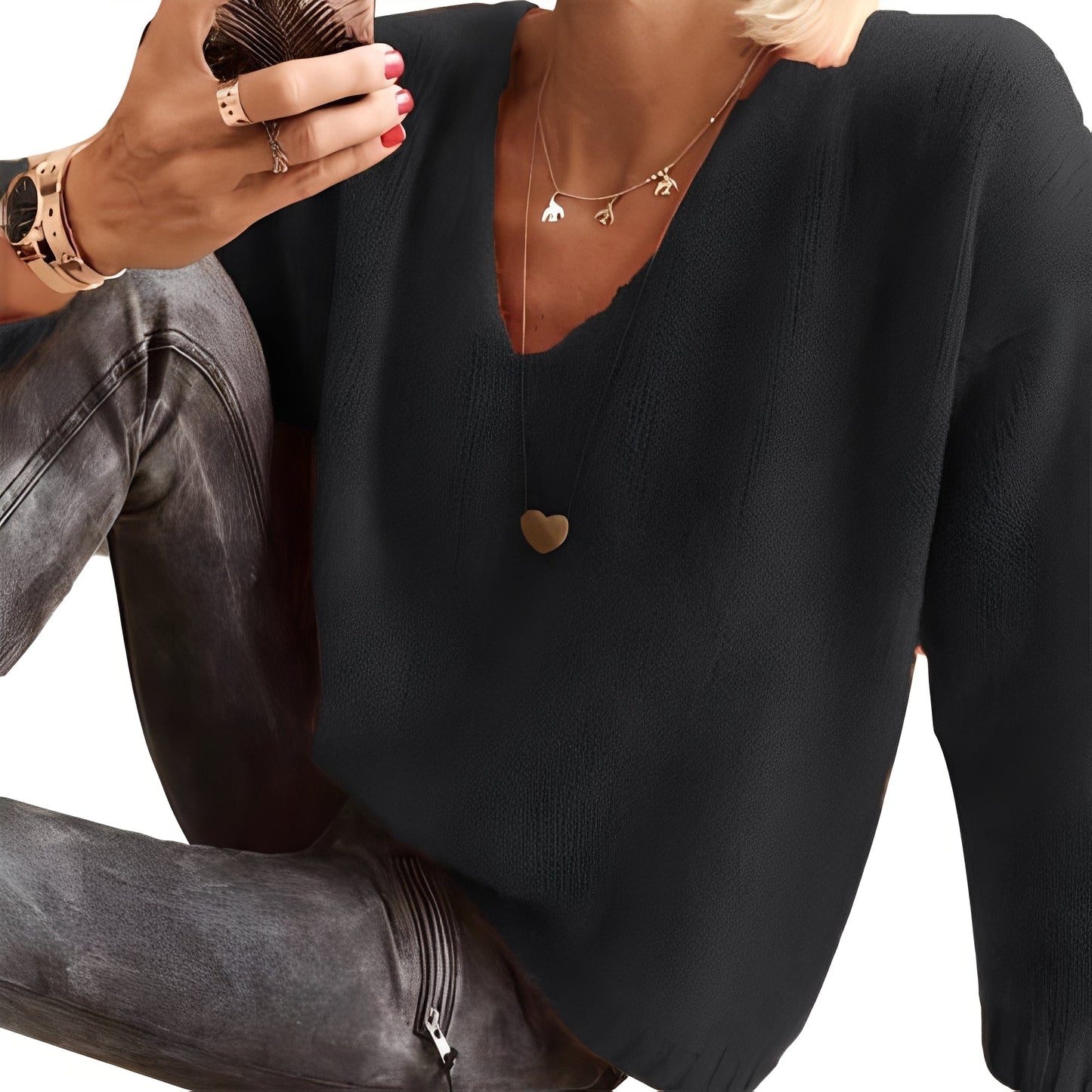 URSULA | Bequemer warmer Pullover