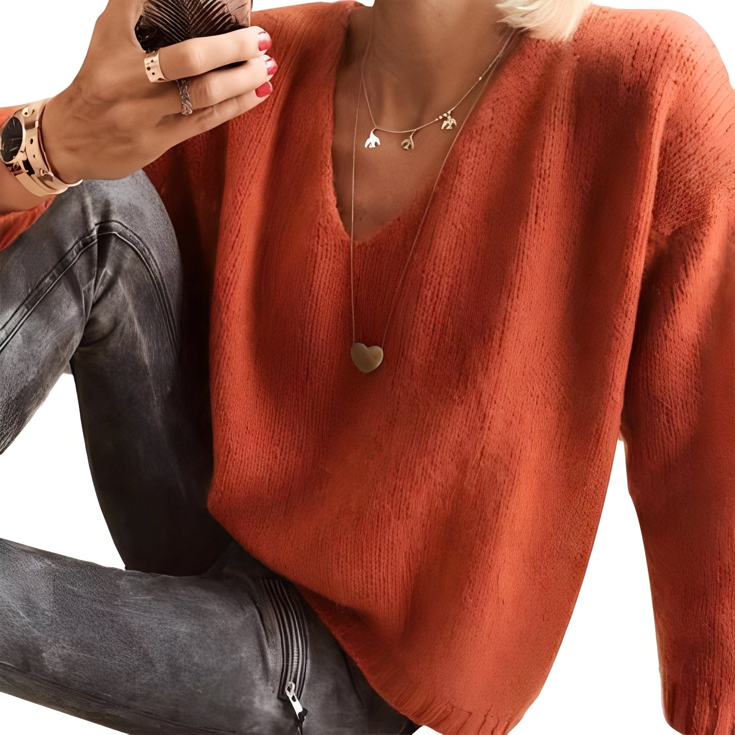 URSULA | Bequemer warmer Pullover