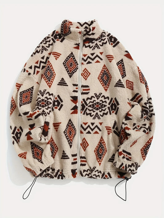 CHRISTINE | Winter Fleecejacke mit Reißverschluss