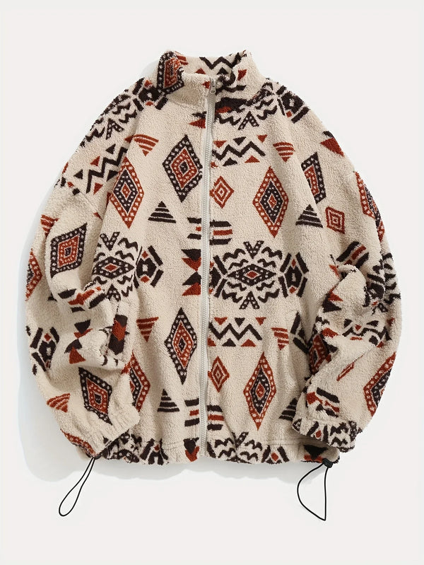 CHRISTINE | Winter Fleecejacke mit Reißverschluss