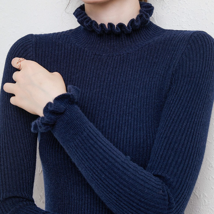 TRAUDL | Kaschmir Rollkragenpullover im Feinstrick