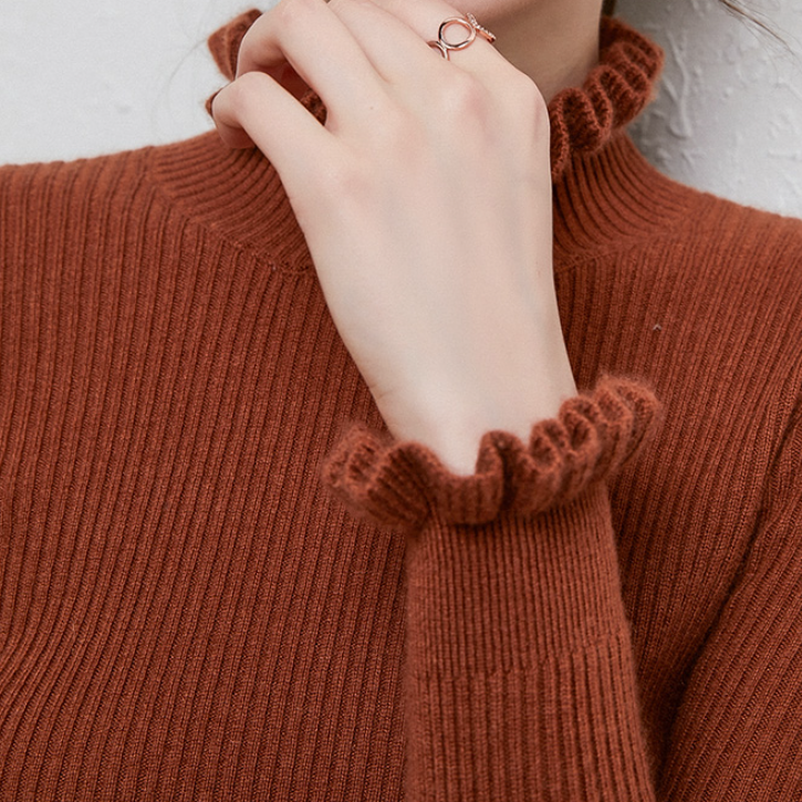 TRAUDL | Kaschmir Rollkragenpullover im Feinstrick