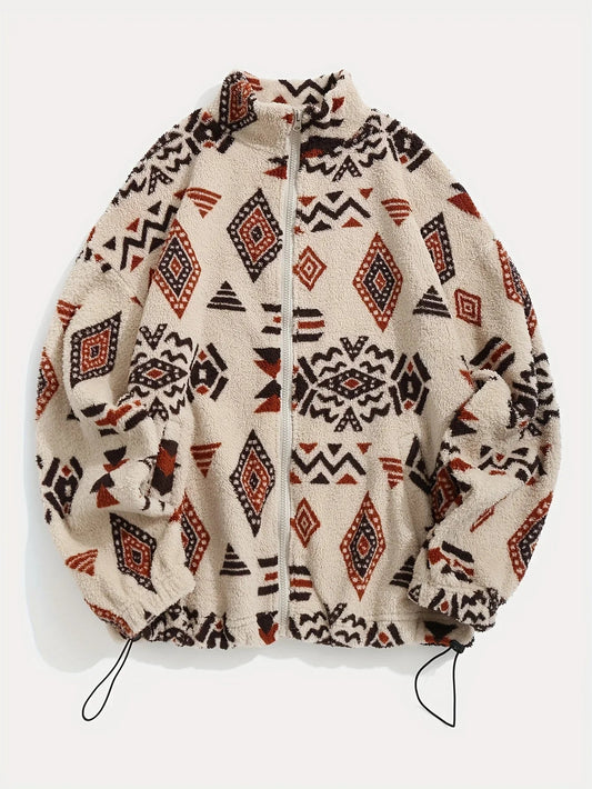 CHRISTINE | Winter Fleecejacke mit Reißverschluss