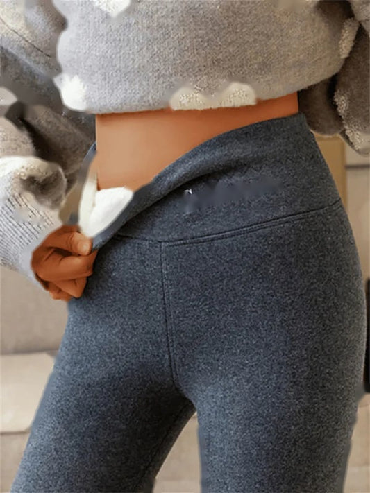 INGRID | Elastische Leggings mit Fleecefutter