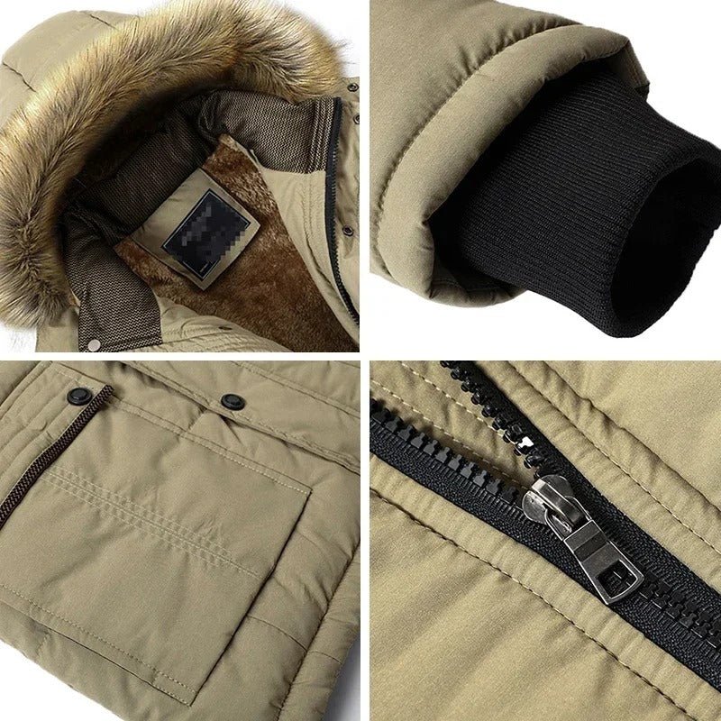 CLEMENS | Gefütterter Parka mit Kapuze